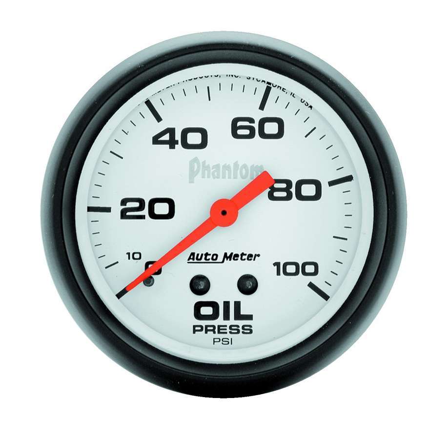[ATM5821] Autometer - 2-5/8in Phantom Oil Pressure Gauge 0-100psi