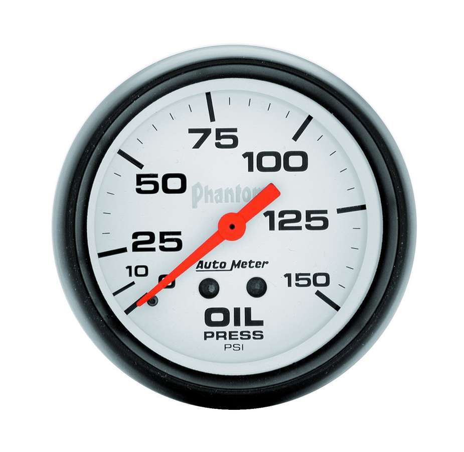 Autometer - 2-5/8in Phantom Oil Pressure Gauge 0-150psi