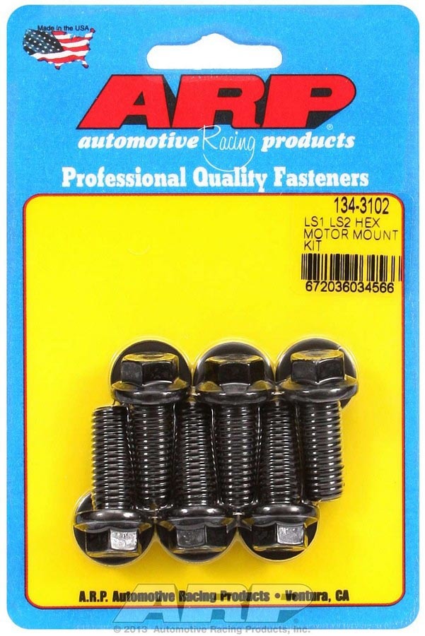 Arp - Motor Mount Bolt Kit 6pt. Ls1/Ls2