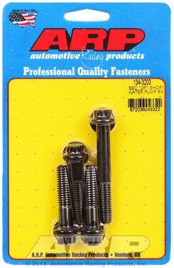 Arp - SBC 12pt Short W/P Bolt Kit