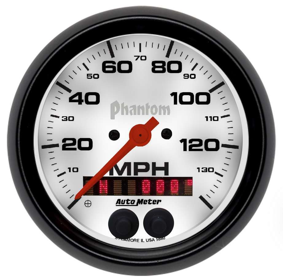 [ATM5880] Autometer - 3-3/8 Phantom GPS Speedo W/Rally-Nav Display