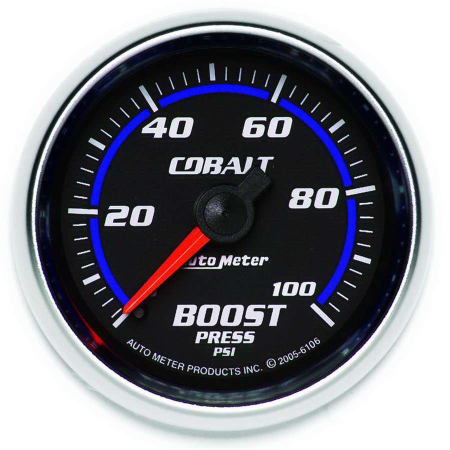 [ATM6106] Autometer - 2-1/16in C/S Boost Gauge 0-100psi