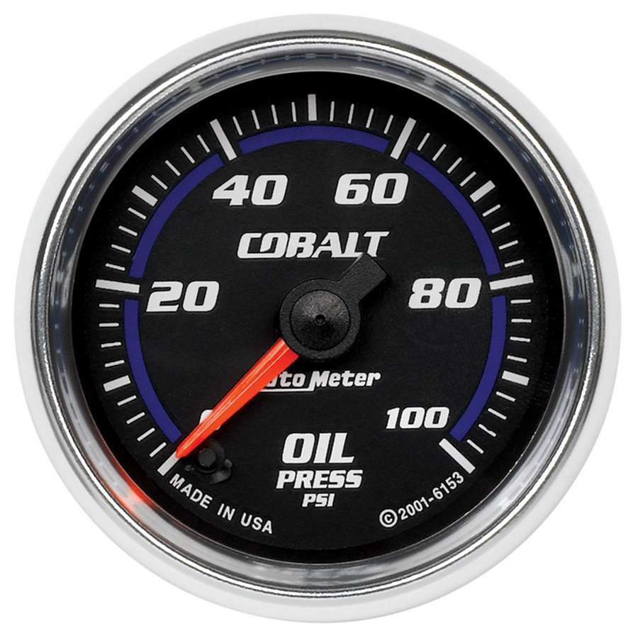 [ATM6153] Autometer - 2-1/16in C/S Oil Pressure Gauge 0-100psi
