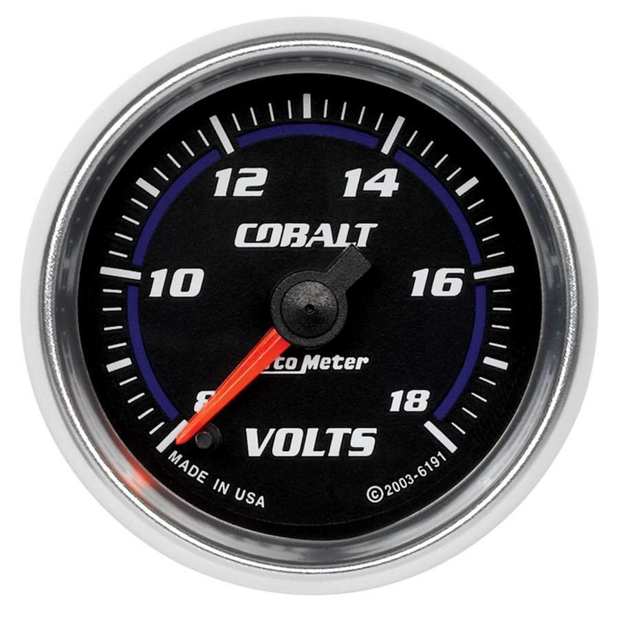 [ATM6191] Autometer - 2-1/16in C/S Voltmeter Gauge 8-18 Volts
