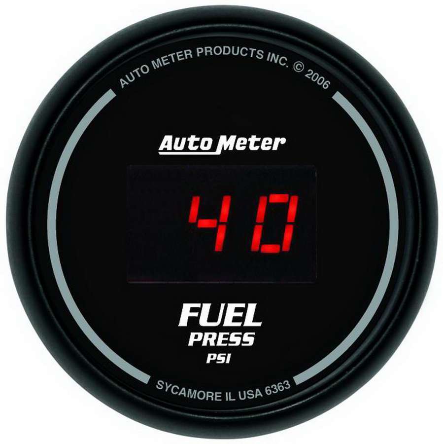 [ATM6363] Autometer - 2-1/16In Dg/B Fuel Pressure Gauge