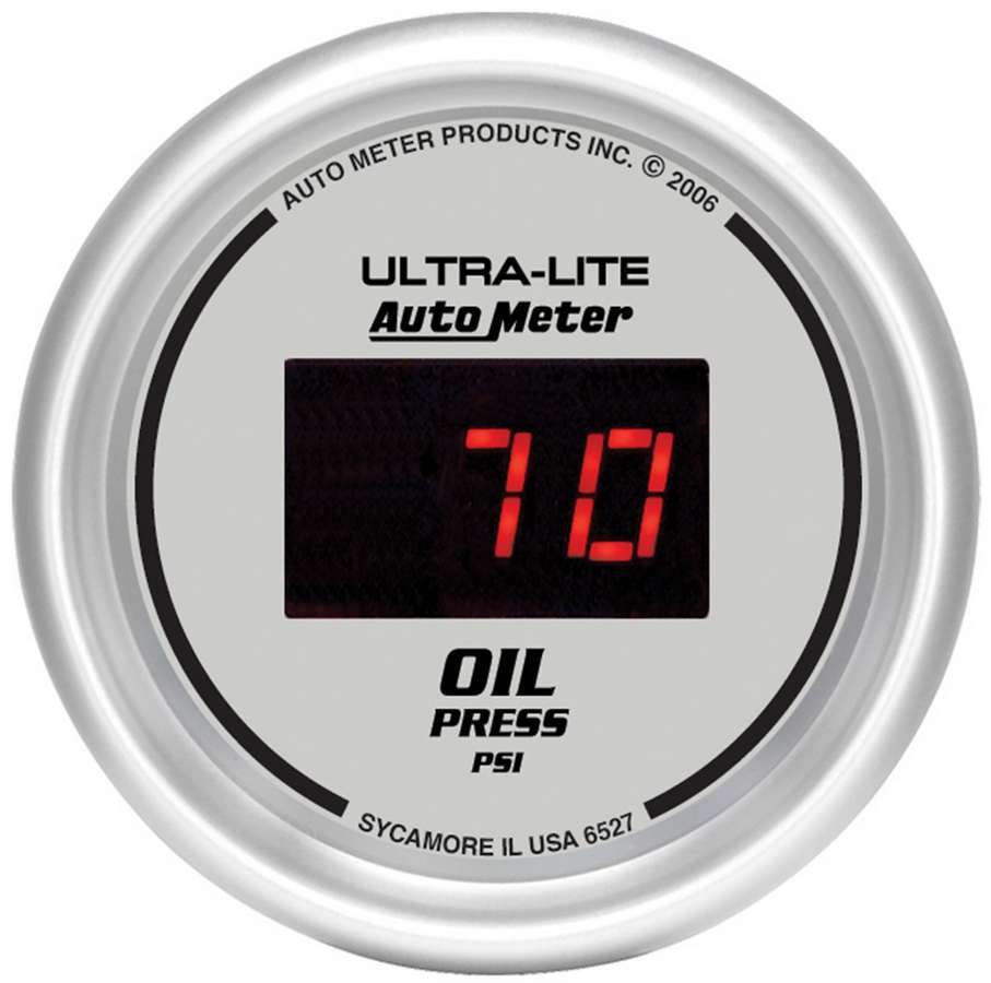 [ATM6527] Autometer - 2-1/16in DG/S Oil Press. Gauge