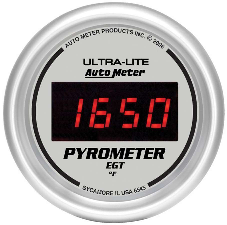 Autometer - 2-1/16in Dg/S Pyrometer/ Egt Gauge