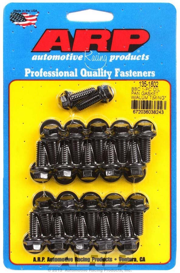 Arp - Bbc Oil Pan Bolt Kit - 6Pt.