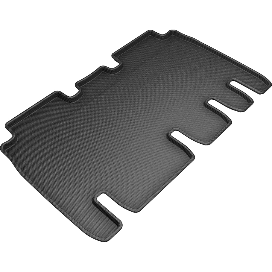 3D Maxpider - Tesla Model X 16- Kagu Rear Floorliner Black