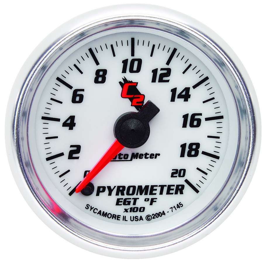 [ATM7145] Autometer - 2-1/16in C2/S 2000 Degree Pyrometer