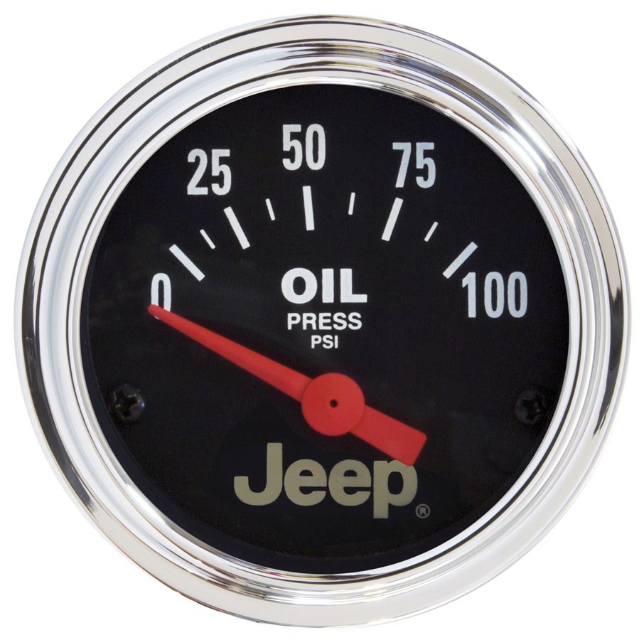 Autometer - 2-1/16 Oil Pressure Gauge - Jeep Series