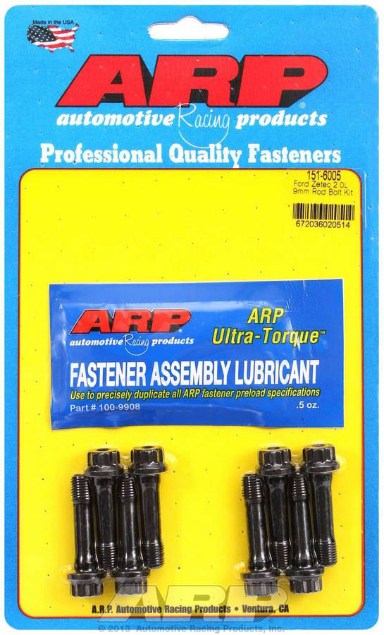ARP - Ford Rod Bolt Kit - Fits Zetec 2.0L 9mm