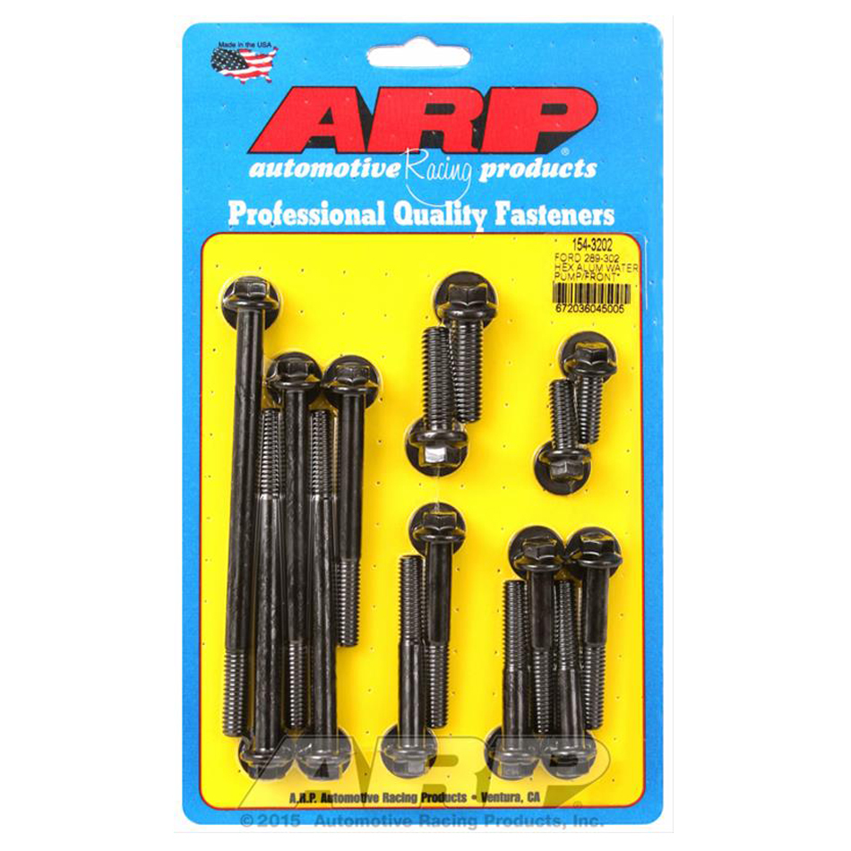 Arp - Bolt Kit 6pt Sbf 289/302 Alm Water Pump & T-Cover