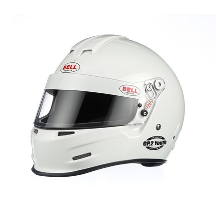 [BEL1425001] Bell Helmets - GP2 Youth Helmet White 4XS SFI24.1-15