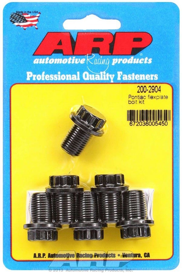 ARP - Pontiac Flexplate Bolt Kit - 6-Bolt