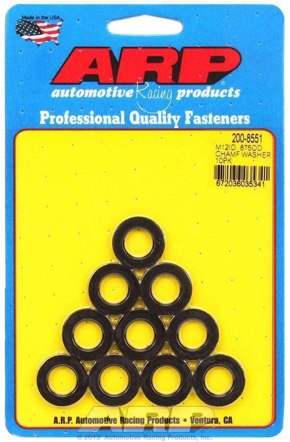 Arp - 12mm Id Washers 10Pk .875 Od Chamfer