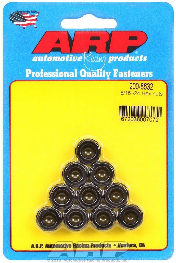 ARP - 5/16-24 Hex Nut Kit 10pk