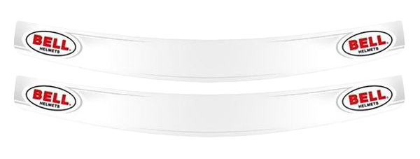 [BEL2150001] Bell Helmets - Visor Strip White