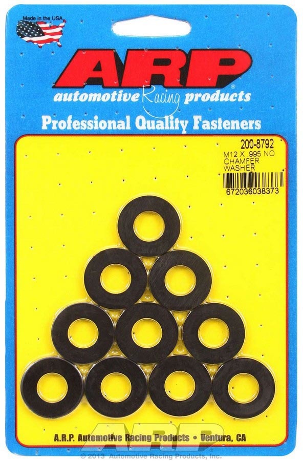 Arp - 12Mm Washers 10Pk .995 Od Non-Chamfer