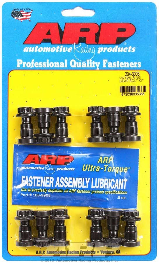 Arp - Ring Gear Bolt Kit 12pt 9mm x 1.0 x 1.100 Vw 020