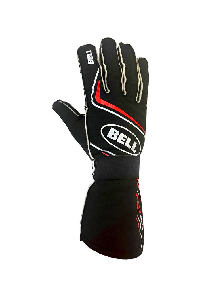 [BELBR20033] Bell Helmets - Glove PRO-TX Black/Red Large SFI 3.3/5