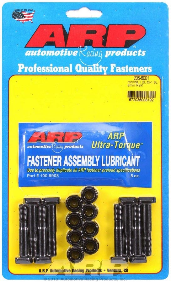 ARP - Honda Rod Bolt Kit - Fits 1.2L to 1.6L