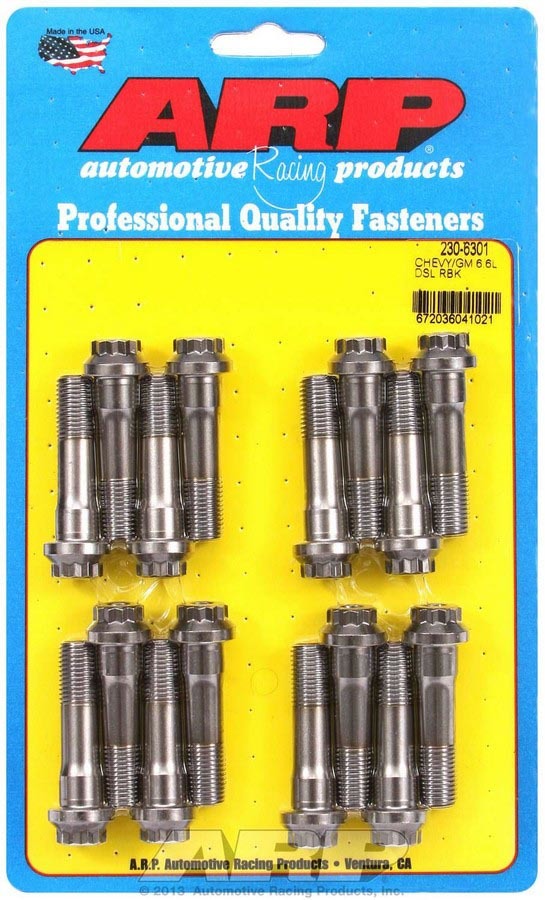 ARP - GM Rod Bolt Kit - Fits 6.6L Duramax