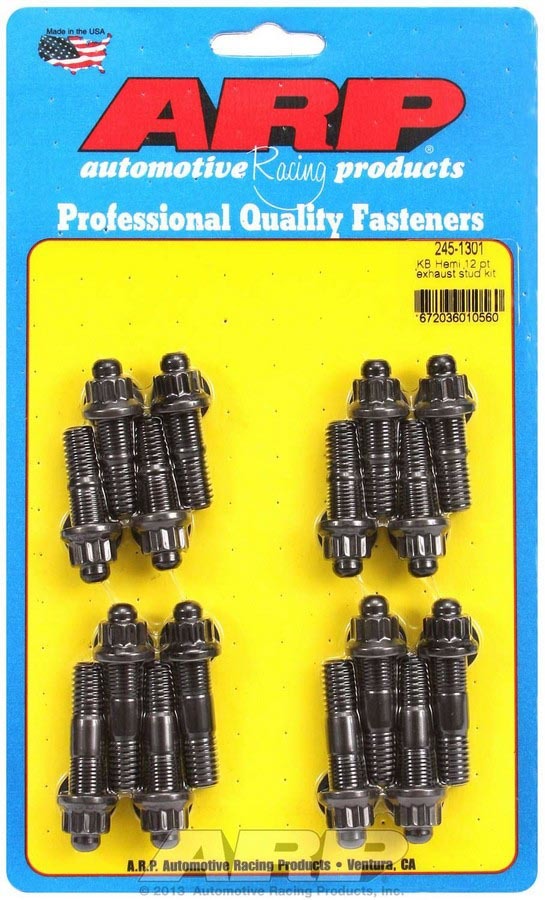 ARP - Exhaust Stud Kit - 12pt. KB Hemi
