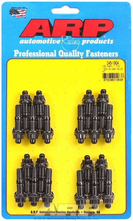 Arp - Oil Pan Stud Kit - Kb Hemi W/12Pt. Nuts