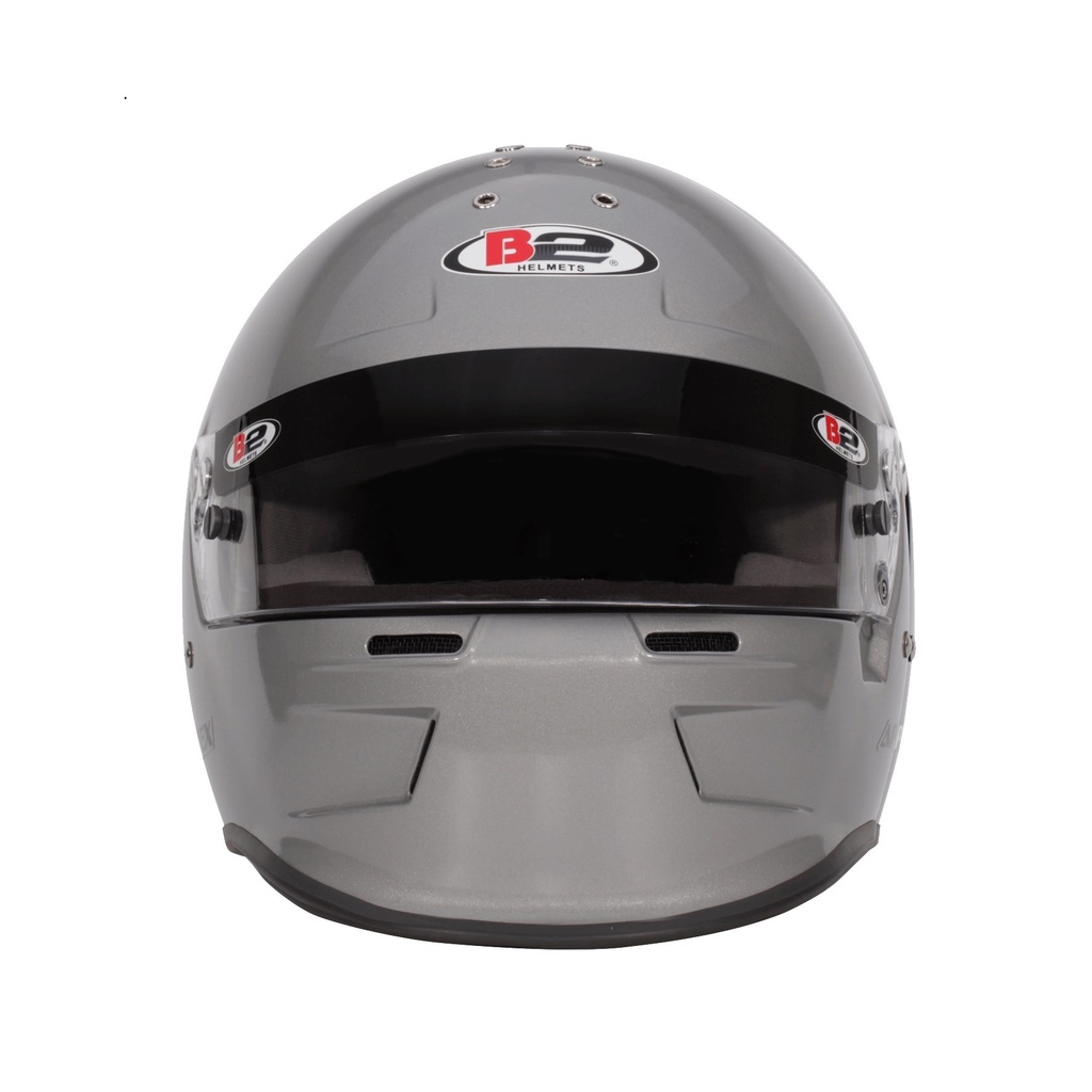[B2H1531A22] B2 Helmets - Helmet Apex Silver 58-59 Medium SA20
