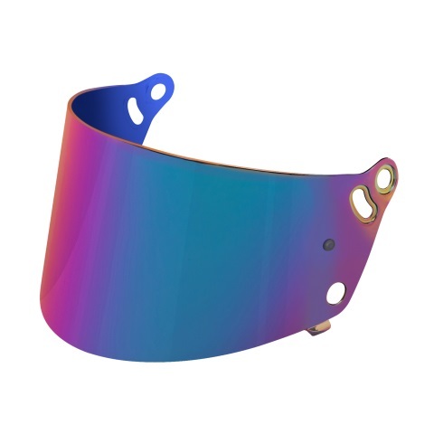 [B2H2010487] B2 Helmets - Shield V4 Vision Gold Mirror 3mm
