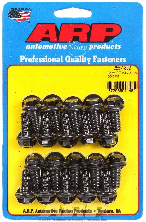 ARP - Oil Pan Bolt Kit - 6pt. Ford FE