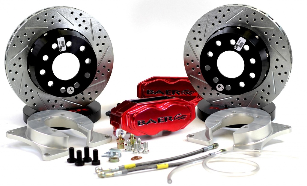 [BAE4262695FR] Baer Brakes - Deep Stage Ss4+ Rear Brake System 15- Mustang