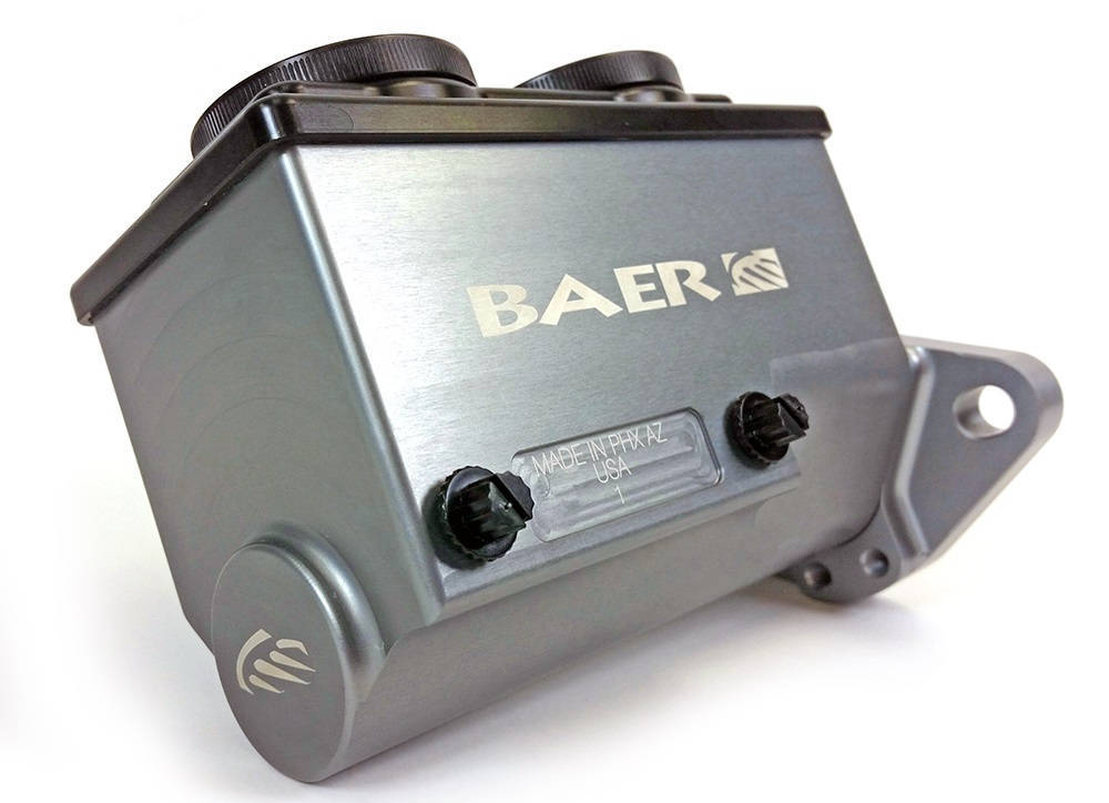 [BAE6801238LP] Baer Brakes - ReMaster Master Cylinder 1in Bore Left Port Gray