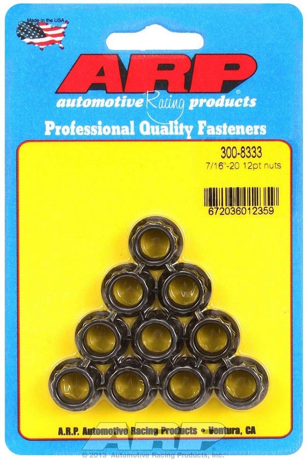 ARP - 7/16-20 12pt. Nuts (10)