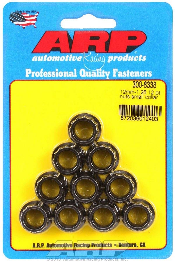 ARP - 12mm x 1.25 12pt Nut Kit 10pk