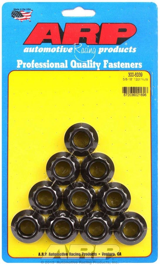 ARP - 5/8-18 12pt. Nuts (10)