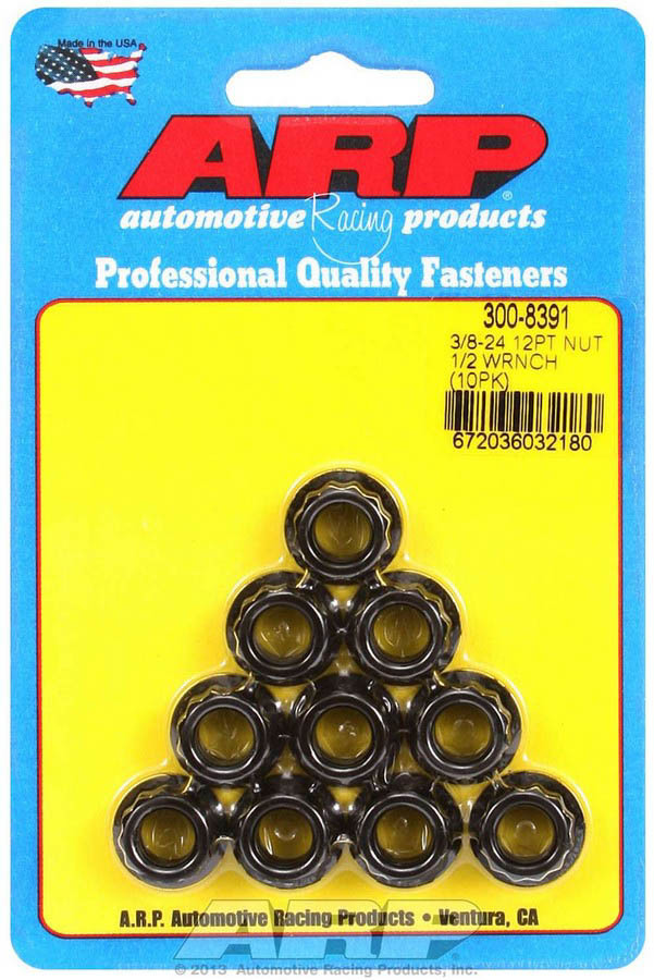 ARP - 3/8-24 12pt. Nuts (10)