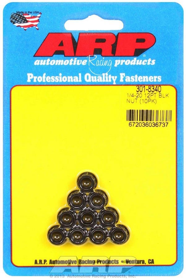 ARP - 1/4-20 12Pt. Nuts (10)