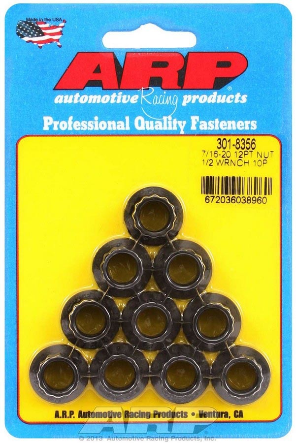 ARP - 7/16-20 12pt Nuts (10pk)