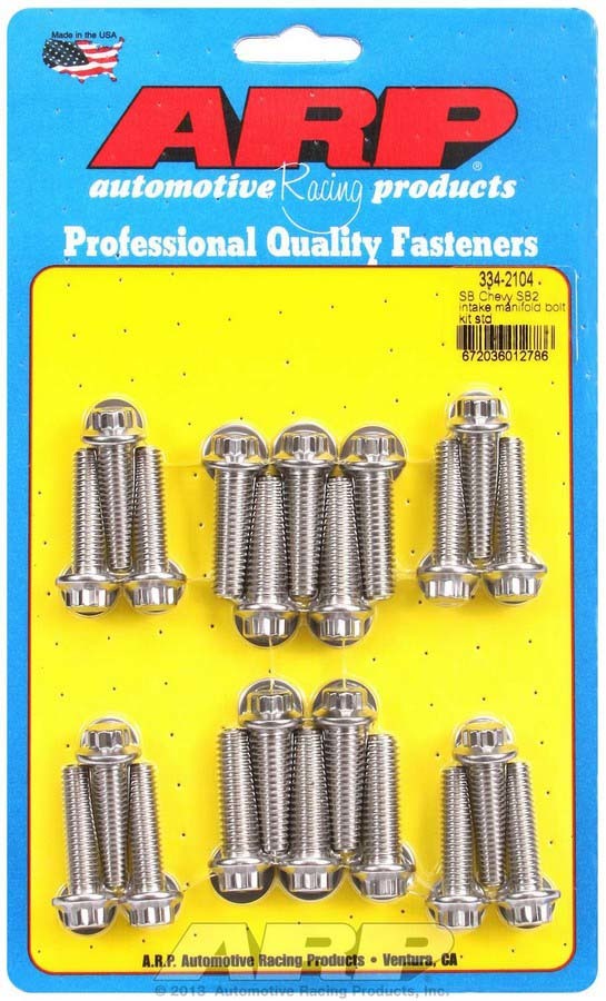 Arp - Sbc Sb2 Intake Manifold Bolt Kit