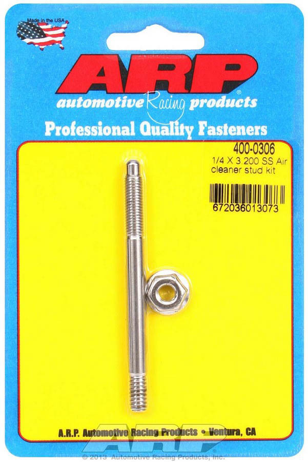 ARP - Air Cleaner Stud Kit - 1/4 x 3.200 S/S