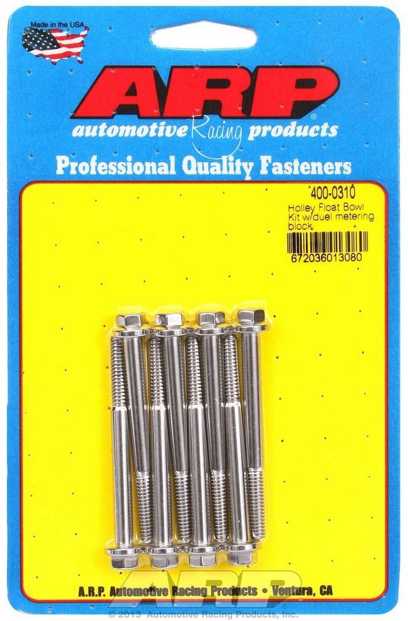 ARP - Holley Float Bowl Bolt Kit