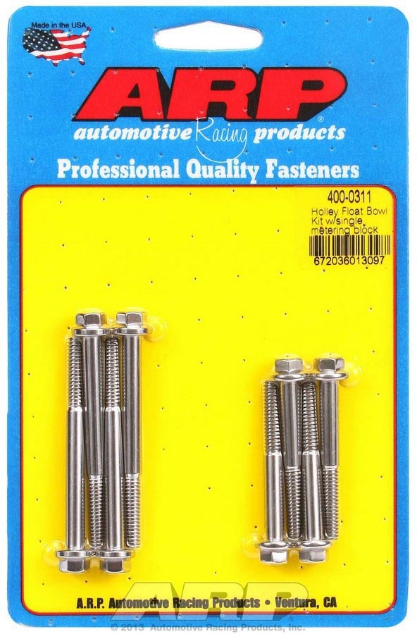 Arp - Holley Float Bowl Bolt Kit