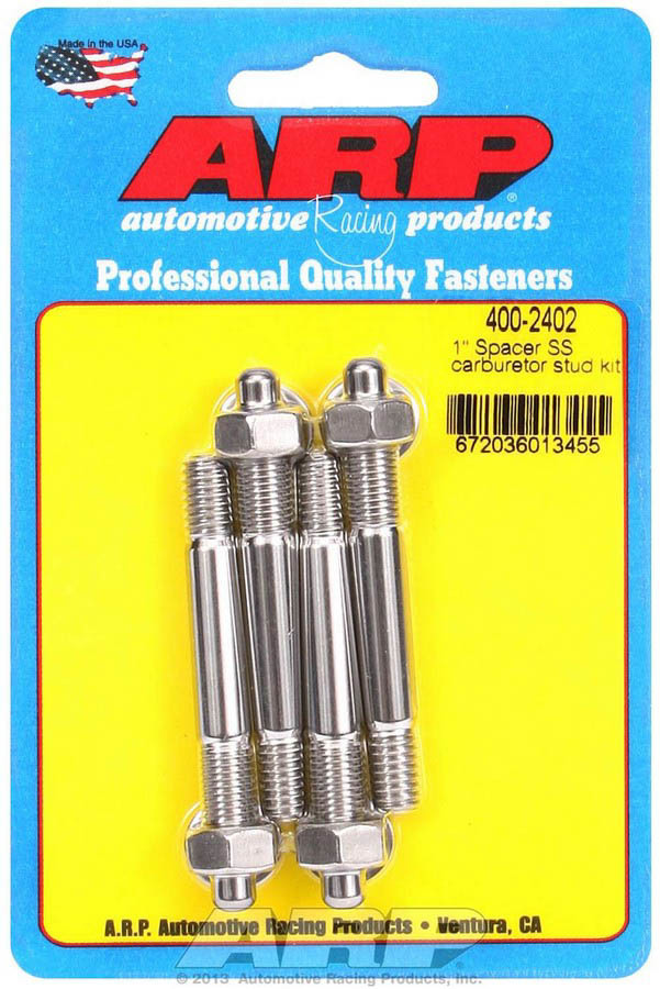 Arp - S/S Carburetor Stud Kit 5/16in X 2.700in Oal