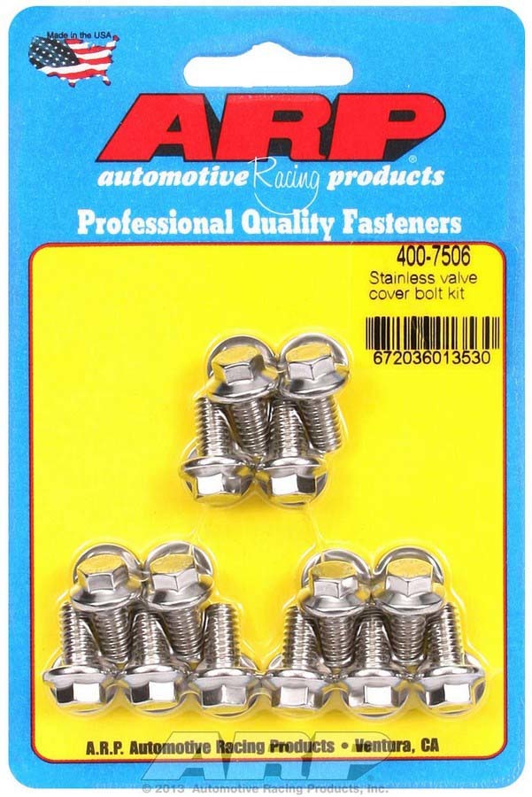 ARP - S/S Valve Cover Bolt Kit 1/4in- 20 6pt. (14)