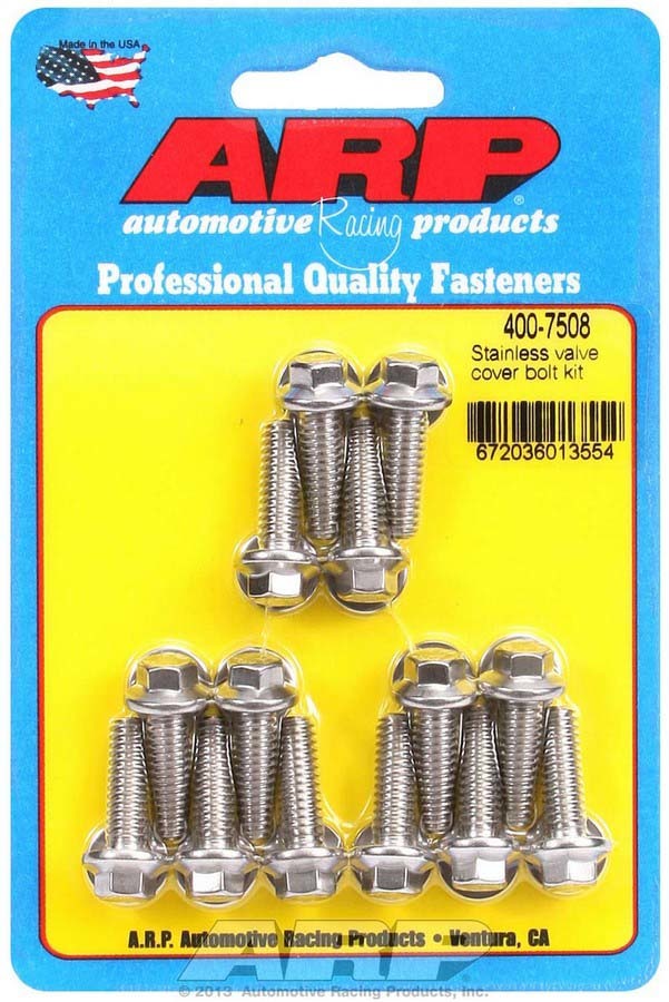 ARP - S/S Valve Cover Bolt Kit 1/4in- 20 6pt. (14)