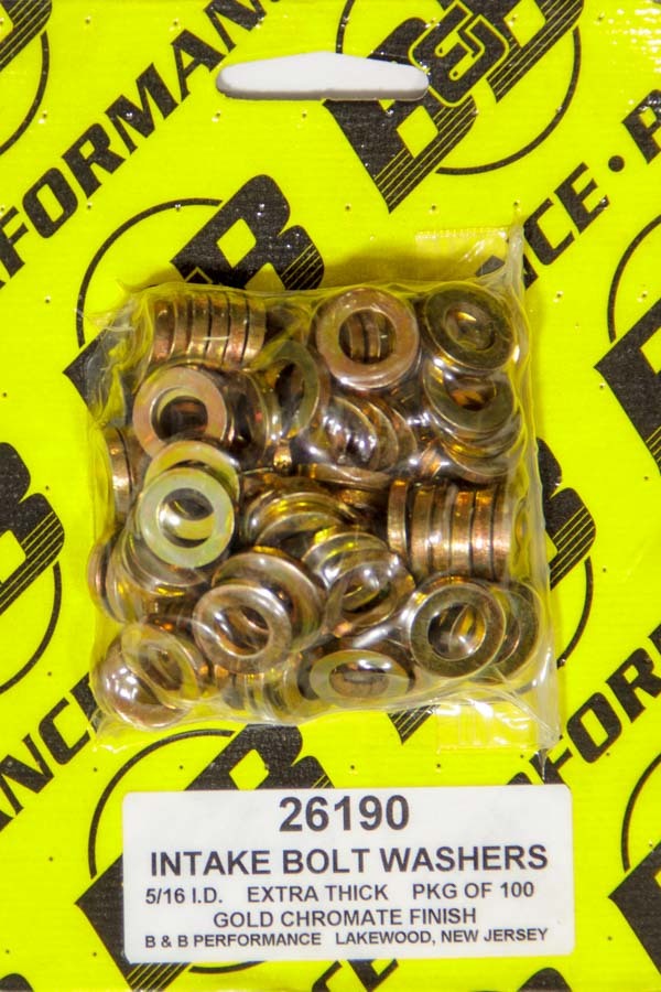 [BBP26190] B And B Performance Products - H/T Special Washers - 5/16in .590in OD (100)