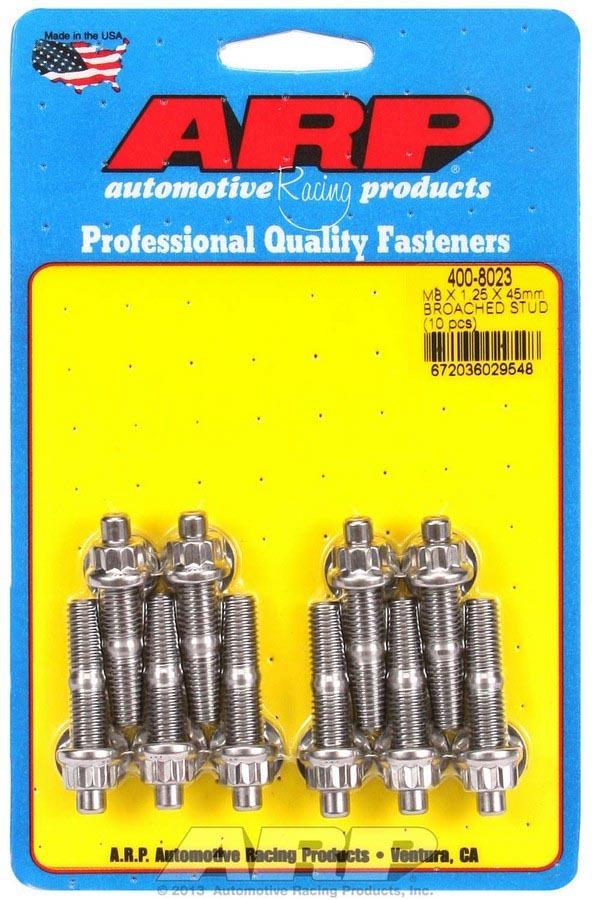 ARP - S/S Stud Kit - (10) M8 x 1.25in x 45mm