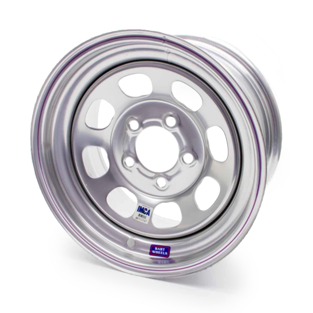 [CLE533-58122] Bart Wheels - 15x8 5-4x1/2 2in Bs Silver Painted